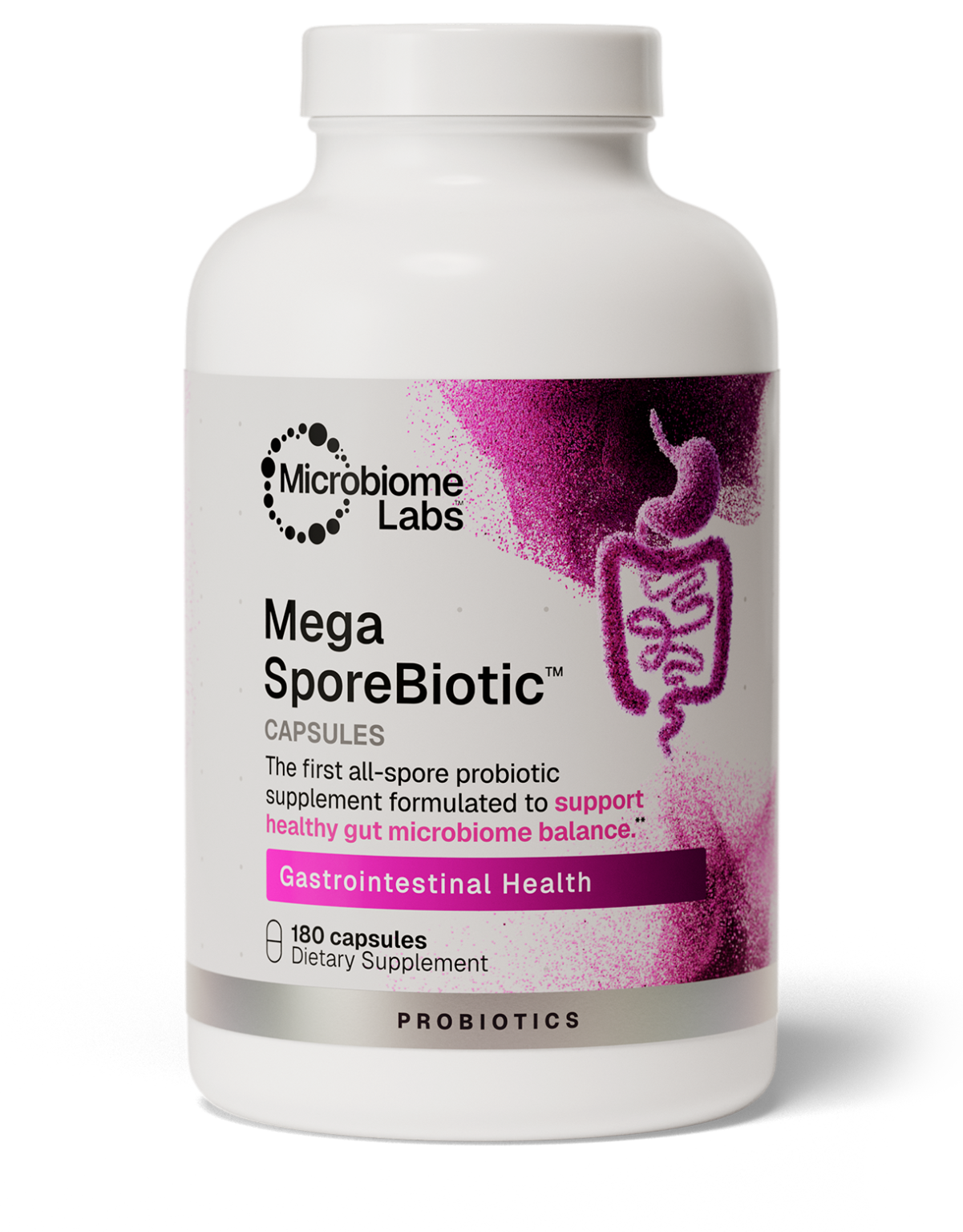 Microbiome Labs MegaSporeBiotic Daily Probiotic for Women + Men