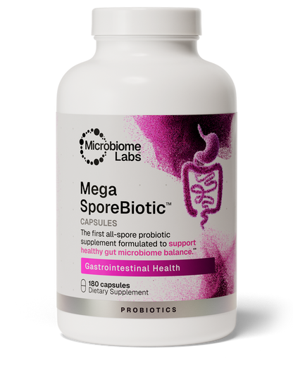Microbiome Labs MegaSporeBiotic Daily Probiotic for Women + Men