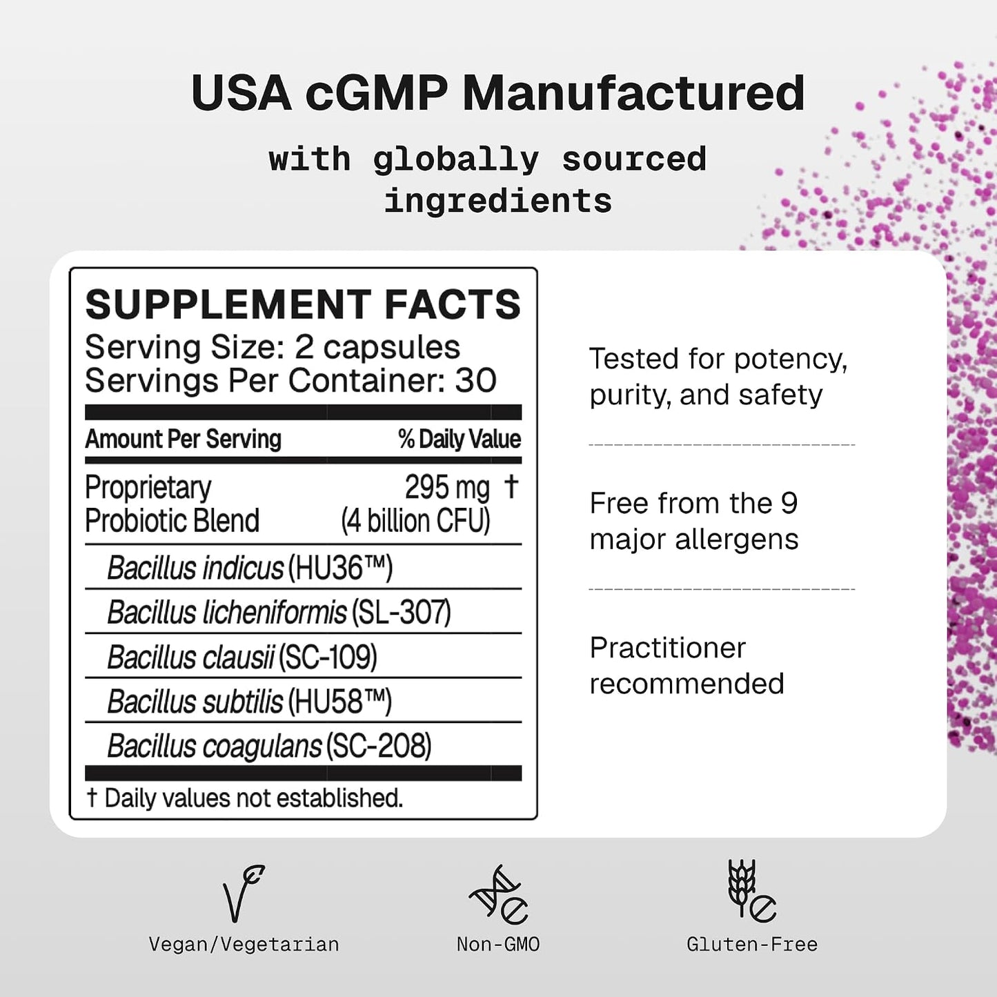 Microbiome Labs MegaSporeBiotic Daily Probiotic for Women + Men